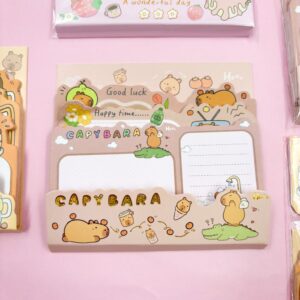 Bloquinho de Anotações 3 em 1 CAPIVARA Fofa - UND