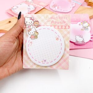 Bloco de Notas Adesivado Hello Kitty - UND
