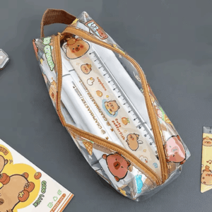 Estojo Transparente Cristal CAPIVARA CUTE - UND