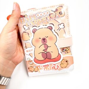 Caderno Luxo CAPIVARA 10,5x14,5cm c/ Fechamento - UND