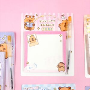 Bloco de Notas Adesivado c/ Caneta CAPIVARA - UND