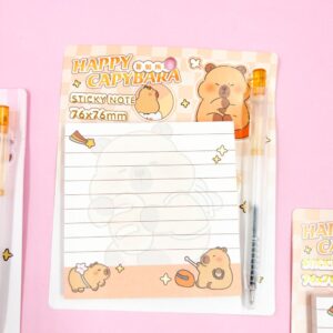 Bloco de Notas Adesivado c/ Caneta CAPIVARA - UND