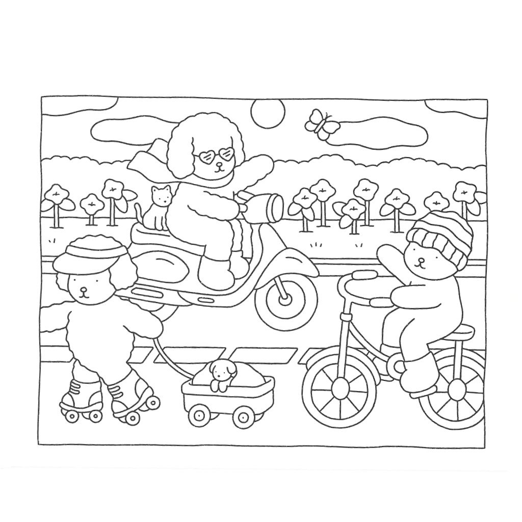 Livro de Colorir Bobbie Goods Do DIA para NOITE Brochura - UND