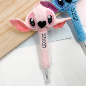 Caneta Premium Pelúcia STITCH E ANGEL  - UND