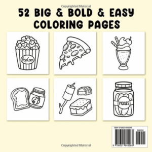Livro de Colorir Food Drink e Sweets Coco Wyo - UND
