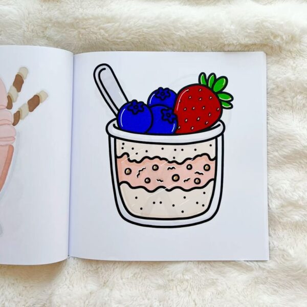 Livro de Colorir Food Drink e Sweets Coco Wyo - UND