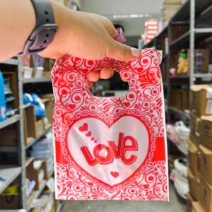 Sacola Fofa 20x15cm Love - PACOTE 50 UND