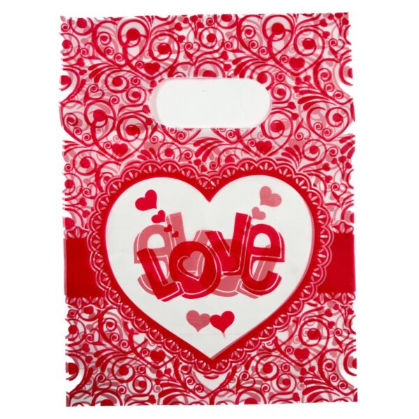 Sacola Fofa 20x15cm Love - PACOTE 50 UND