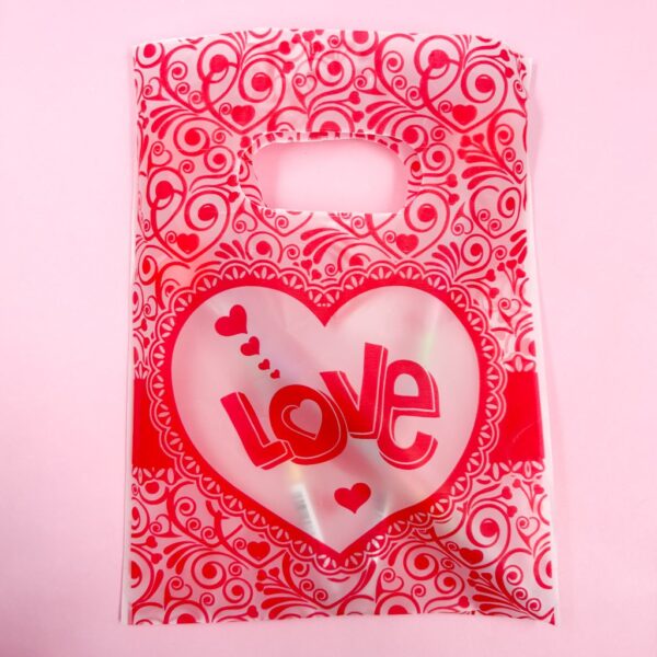 Sacola Fofa 20x15cm Love - PACOTE 50 UND