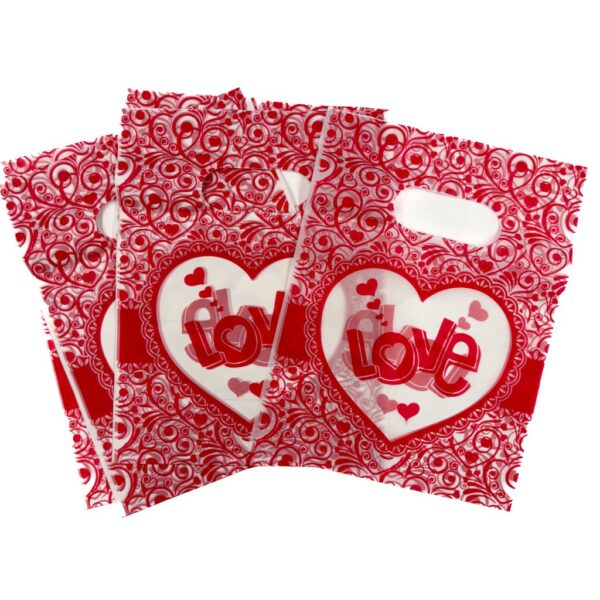 Sacola Fofa 20x15cm Love - PACOTE 50 UND