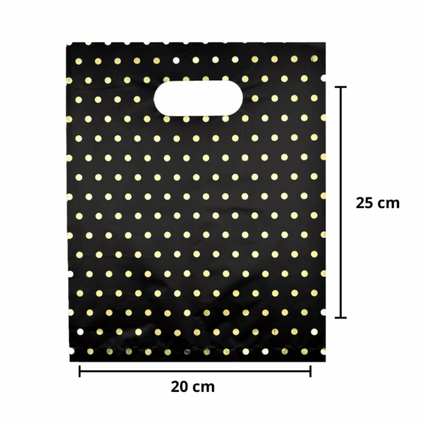 Sacola Fofa 20x25cm Bolinhas - PACOTE 50 UND