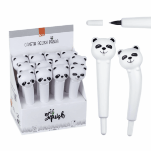 Caneta Esferográfica Gel 0.7mm Squish Panda BRW - UND