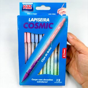Lapiseira 0.7mm Cosmic KAZ - CX 12 UND