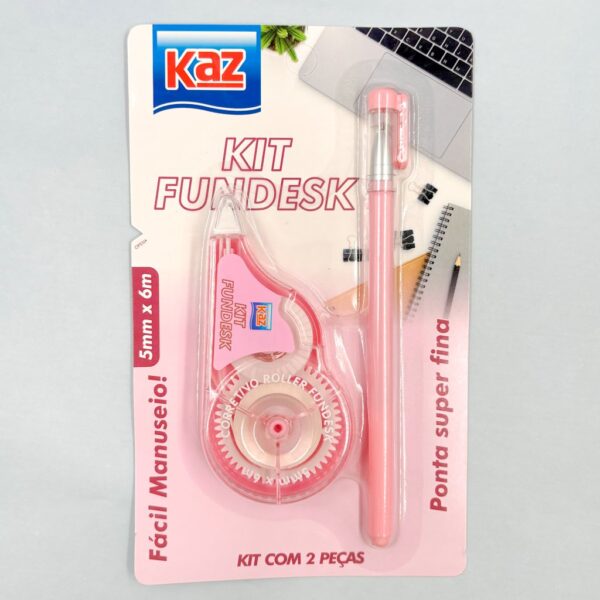 Kit Fita Corretiva + Caneta Gel KAZ - BLISTER