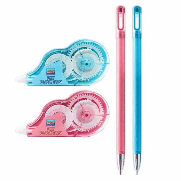 Kit Fita Corretiva + Caneta Gel KAZ - BLISTER