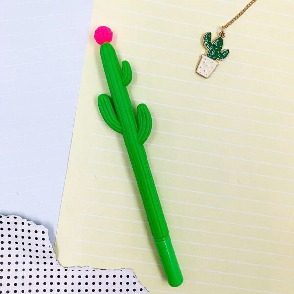 Caneta Fofa Cactus Mandacaru do Nordeste Lovelypen