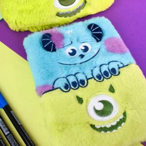 Caderno de Anotações Pelúcia Fluffy Monstros SA DAC