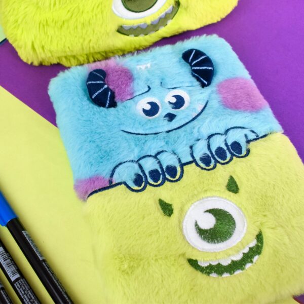 Caderno de Anotações Pelúcia Fluffy Monstros SA DAC