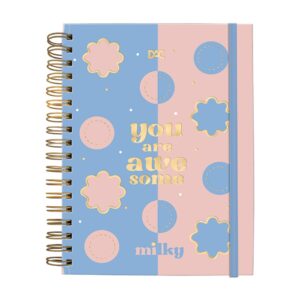 Caderno Smart Colegial 10 Matérias Milky DAC