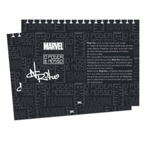 Caderno Smart Universitário 10 Matérias Wakanda DAC