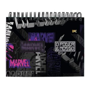 Caderno Smart Universitário 10 Matérias Wakanda DAC
