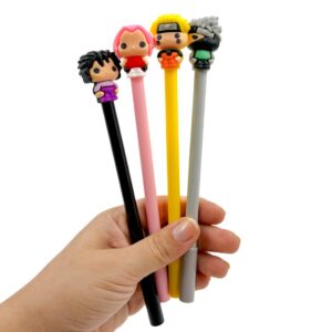 Caneta Fofa Naruto - PACOTE 6 UND