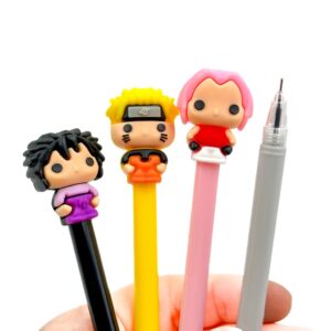 Caneta Fofa Naruto - PACOTE 6 UND