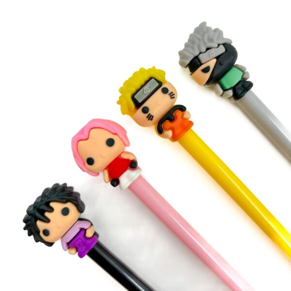 Caneta Fofa Naruto - PACOTE 6 UND